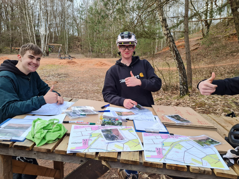 Planung des Bikeparks Schönenberg-Kübelberg 